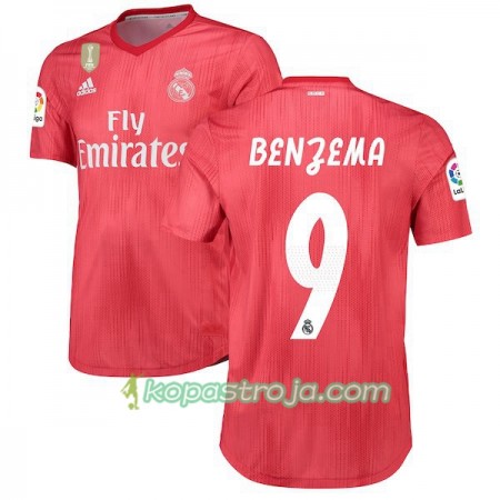 Billiga Fotbollströjor Real Madrid BENZEMA 11 Tredje tröja 2018/19 Kortärmad